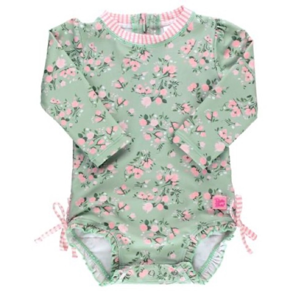 Rufflebutts Floral Swimsuit